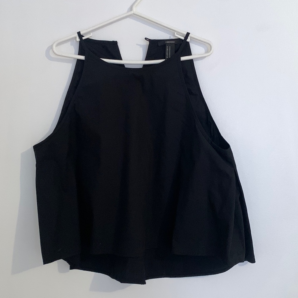 [M]👚 F21 high neck top